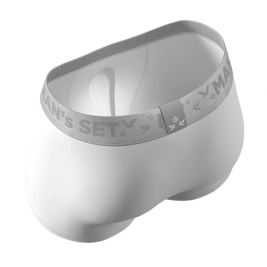 FlexFit Trunk 3.2" Open Fly, Silver Series, White