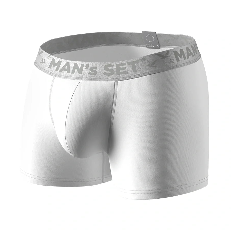 PowerStretch Trunk 3.9", Silver Series, White