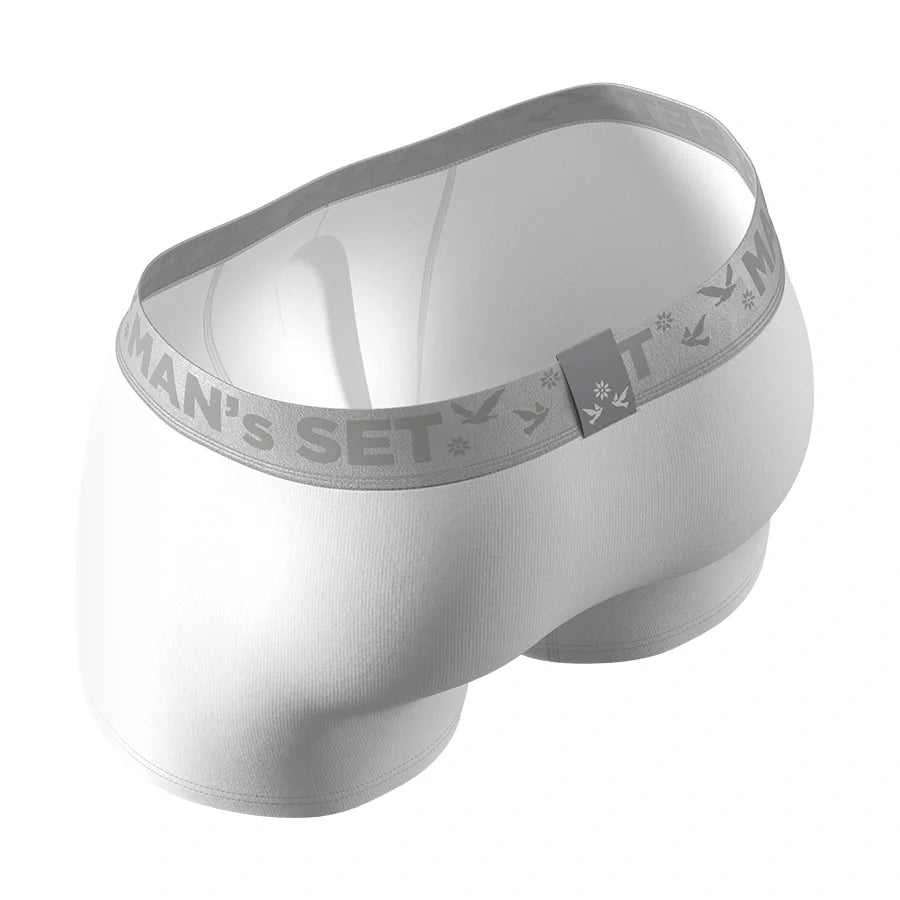 PowerStretch Trunk 3.9", Silver Series, White