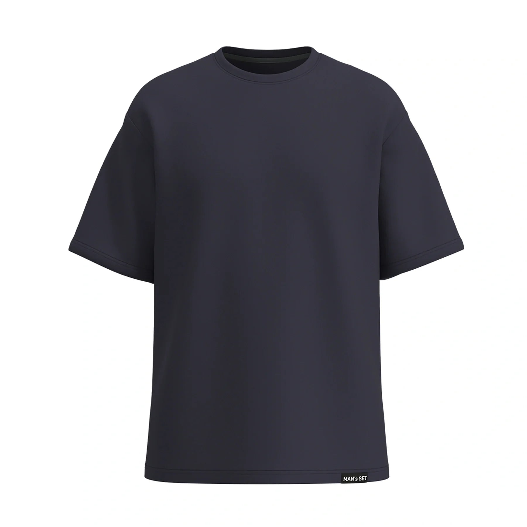 Soft Cotton Oversized T-Shirt, Graphite