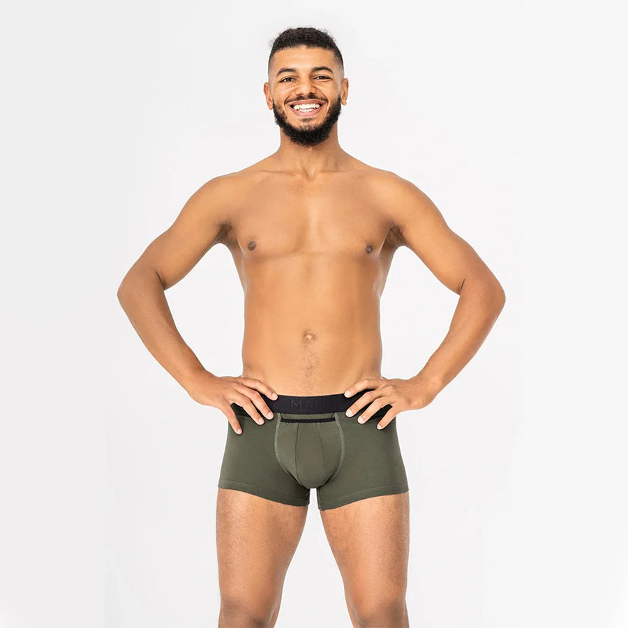 UltraSoft Trunk 3.6" Open Fly, Light Khaki