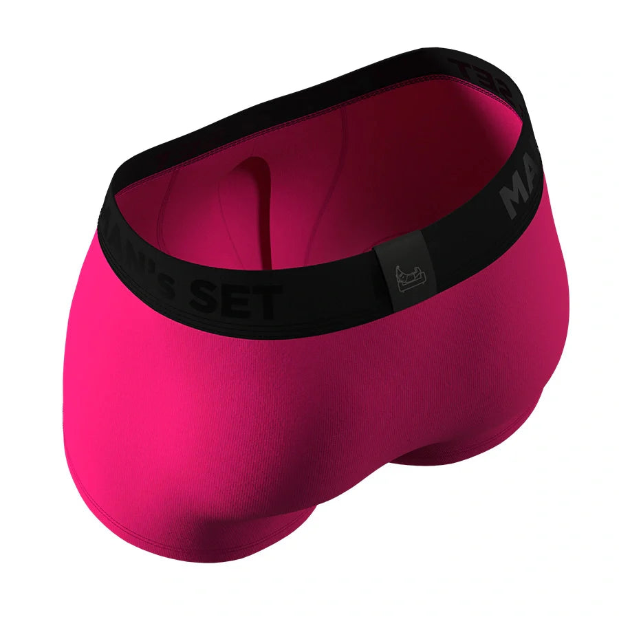 FlexFit Trunk 3.2" Open Fly, Raspberry