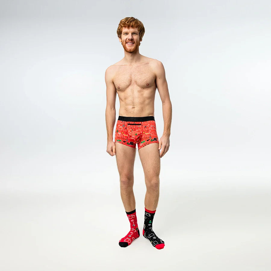 UltraSoft Trunk 3.6" Open Fly, Kiss My Booties