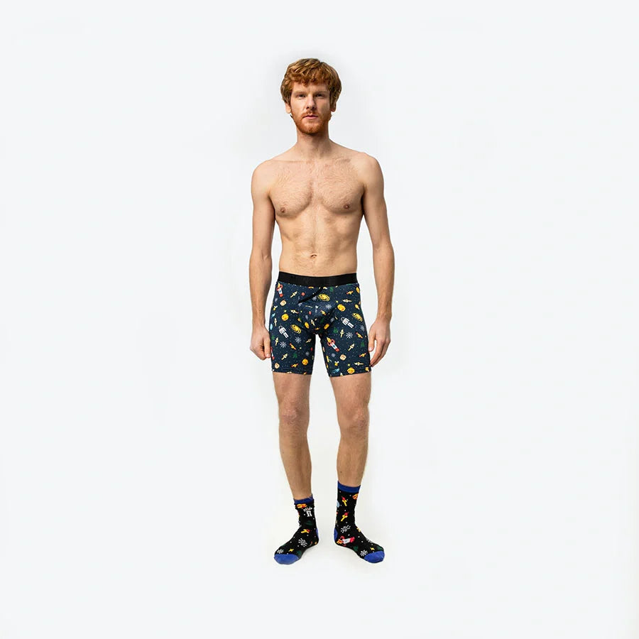 UltraSoft Boxer Brief 7.6" Open Fly, Juicy Dicks