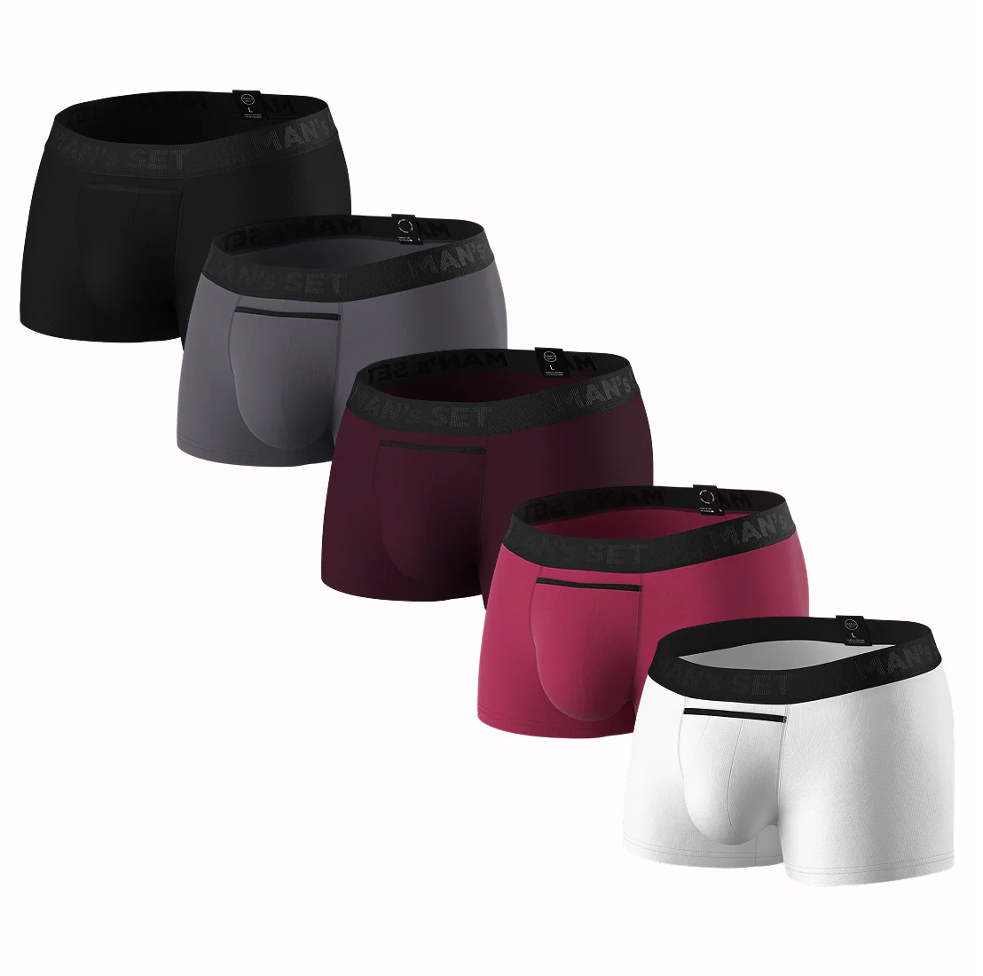 Men’s Trunks UltraSoft with All-Day Comfort in 5-Pack, Product Set View