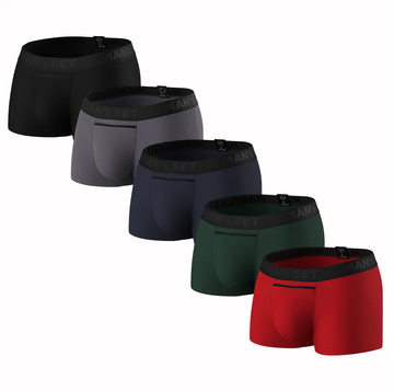 Men’s Trunks UltraSoft with Horizontal Fly in 5-Pack, Product Set View