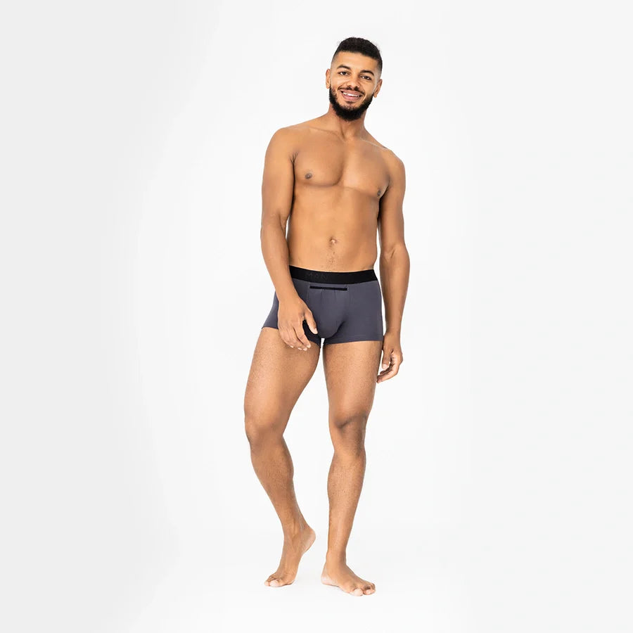 Men’s Trunks BreezeFlow with Breathable Fabric in Graphite, Model View