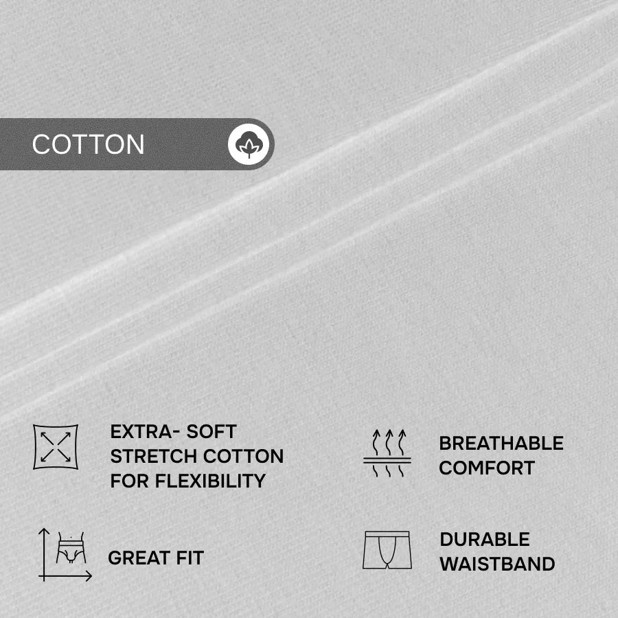 UltraSoft Trunk 3.6" Open Fly, Silver Series, White