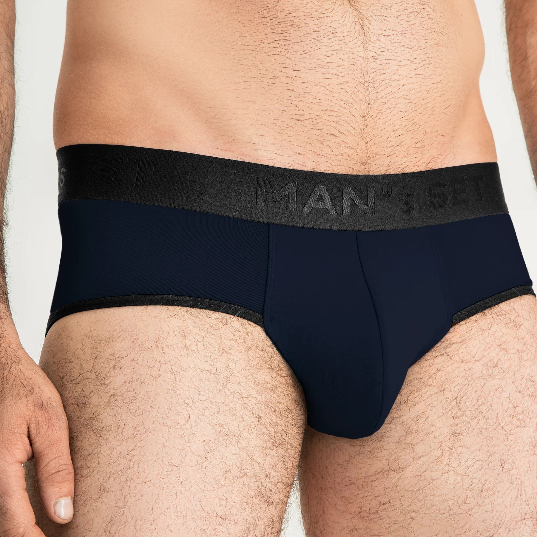 PowerStretch Brief Open Fly, Navy