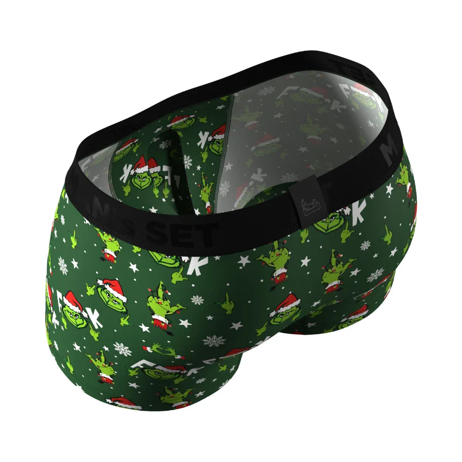 UltraSoft Trunk 3.6" Open Fly, Unholy Grinch